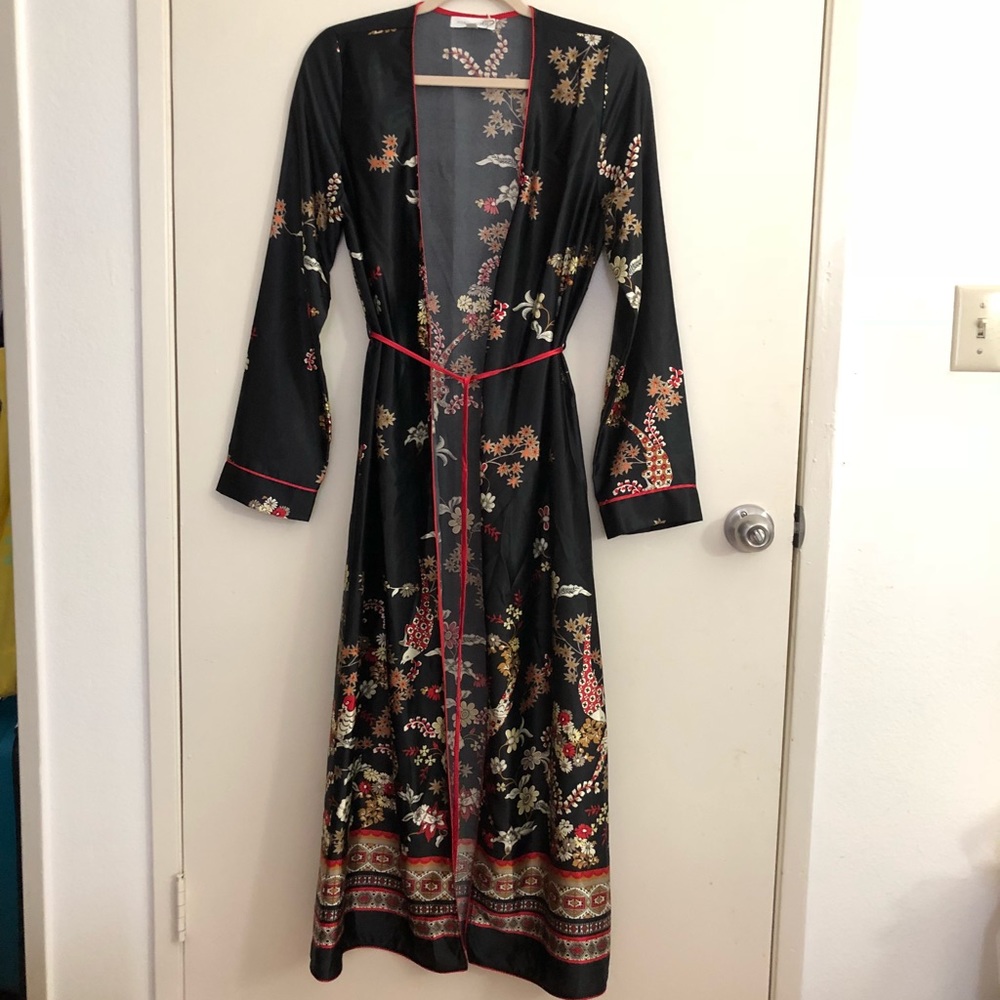 Long exotic Kimono